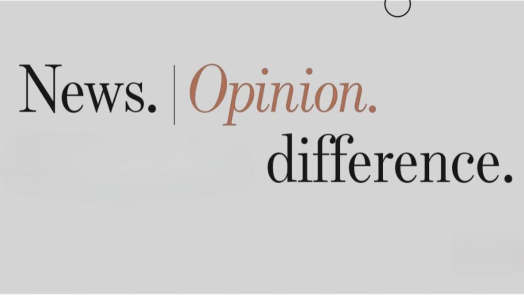 Difference Between Opinion Editorial and News Articles